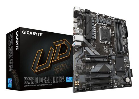 GIGABYTE B760 Express LGA1700 motininė plokštė su DDR4 atmintimi