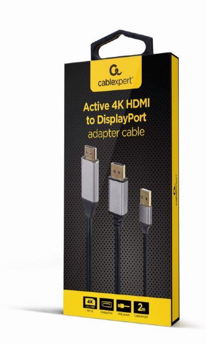 5204cd99-13b6-4613-bccb-ba6709c86c88 I/O ADAPTER HDMI TO DP/BLACK A-HDMIM-DPM-01 GEMBIRD