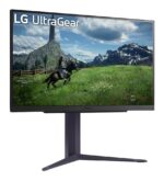 LCD Monitor LG 27" Panel IPS 2560x1440 16:9 180Hz 1 ms Pivot Height adjustable Tilt Colour Black 27GS85Q-B