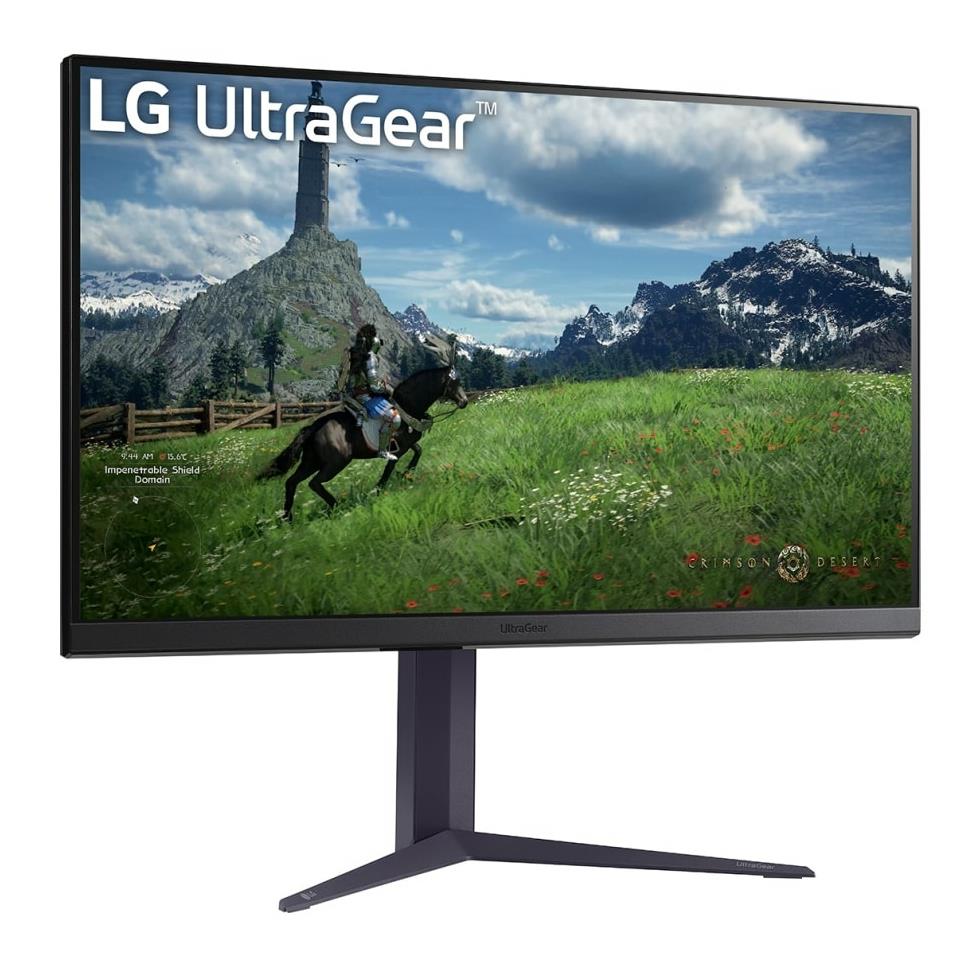 52d0186f-0e25-4c04-9795-91dfc18d9884 LCD Monitor LG 31.5" Panel IPS 2560x1440 16:9 180Hz 1 ms Pivot Height adjustable Tilt Colour Black 32GS85Q-B