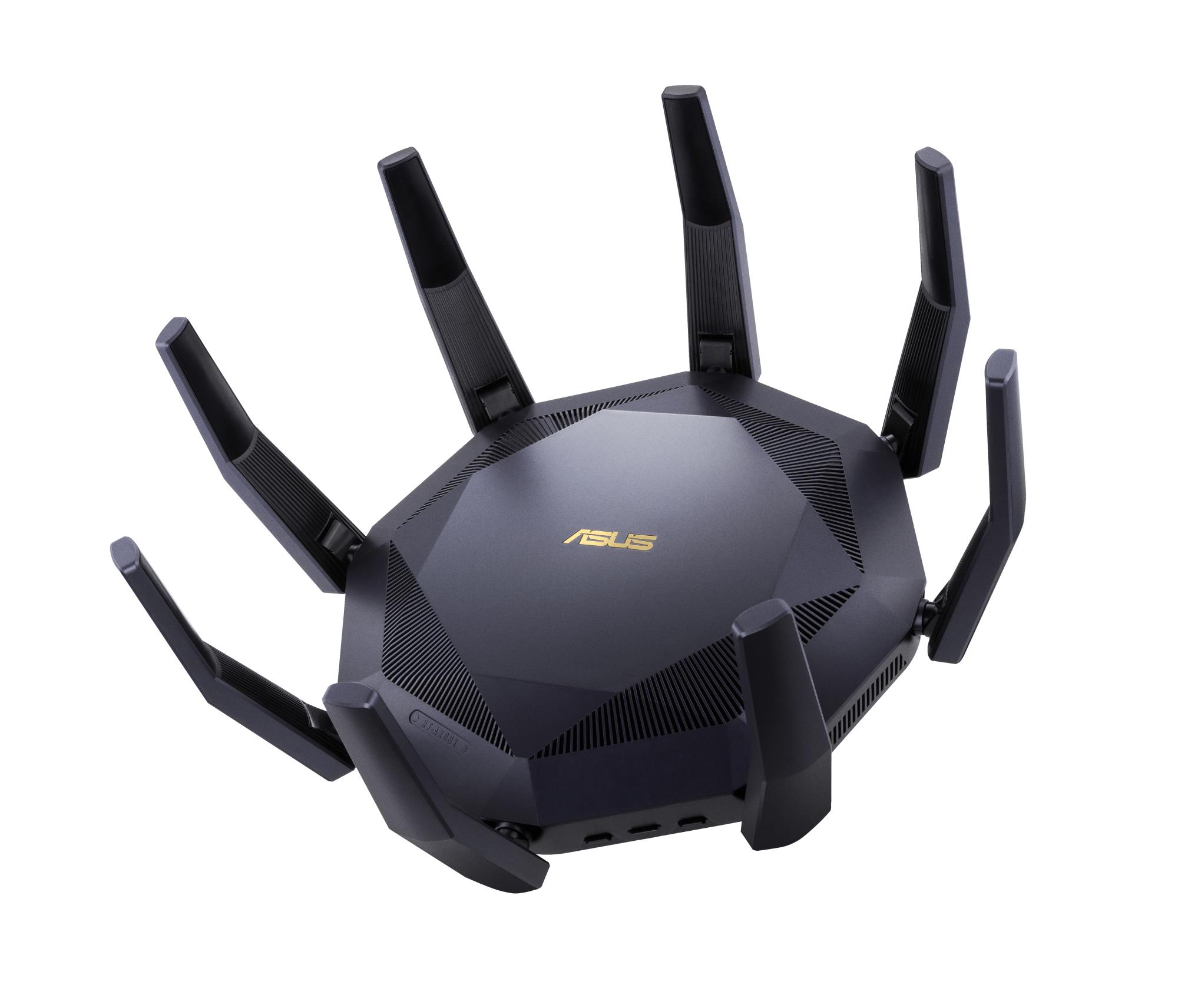 53007700-198c-44ce-98ac-acc5137b44ad Wireless Router ASUS 6000 Mbps Mesh Wi-Fi 6 USB 3.1 9x10/100/1000M 1x10GbE 1xSPF+ Number of antennas 8 RT-AX89X