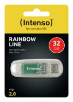 MEMORY DRIVE FLASH USB2 32GB/TRANSPARENT 3502480 INTENSO