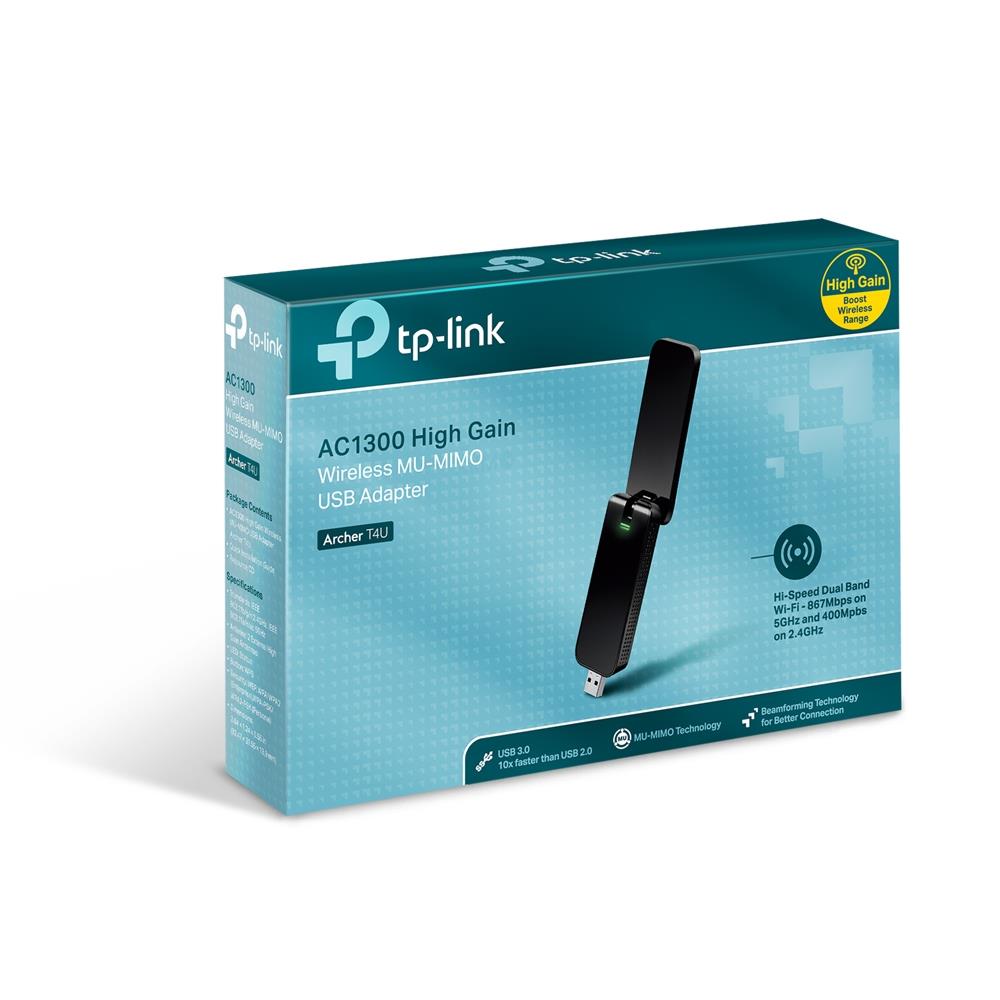 5449c88a-541e-4fa4-9acf-6287e546ac35 WRL ADAPTER 1300MBPS USB/DUAL BAND ARCHER T4U TP-LINK