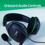 Ausinės HyperX CloudX Stinger 2 su pakreipiamu mikrofonu, šoninis vaizdas