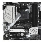 Mainboard ASROCK AMD B550 SAM4 MicroATX 1xPCI-Express 3.0 1x 1xPCI-Express 3.0 16x 1xM.2 1xPCI-Express 4.0 16x Memory DDR4 Memory slots 4 1x15pin D-sub 1xHDMI 1xDisplayPort 2xUSB 2.0 1xUSB type C 5xUSB 3.2 1xPS/2 1xRJ45 3xAudio port B550MPRO4
