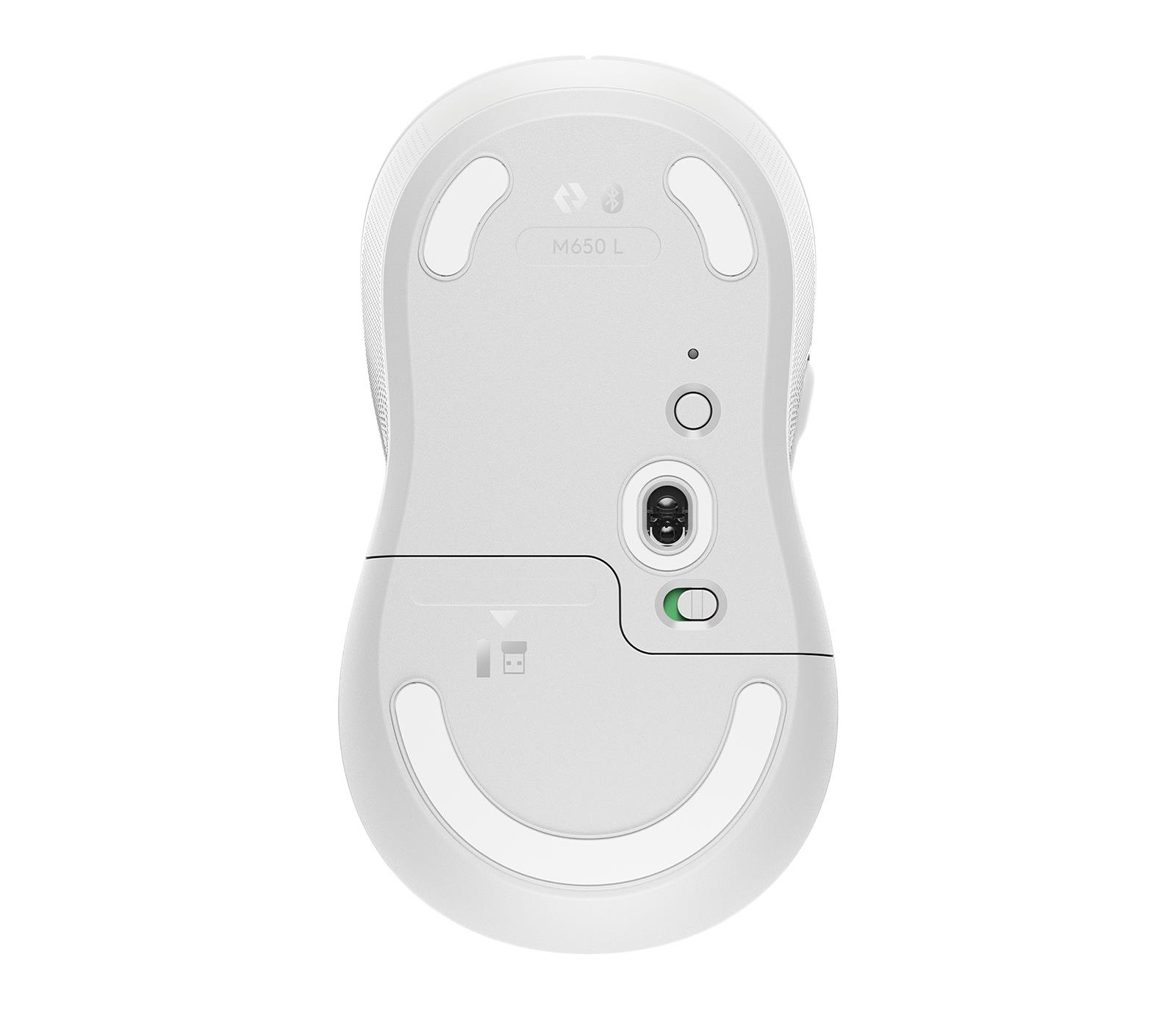 55d0afb8-cfed-4bdd-b97f-9fcaa9679ca4 MOUSE USB OPTICAL WRL M650/WHITE LARG 910-006238 LOGITECH
