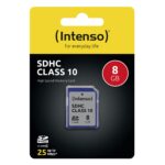 MEMORY SDHC 8GB C10/3411460 INTENSO