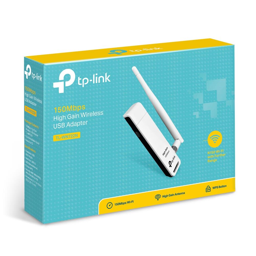 56dd0ab9-5c05-4470-9d03-8bf08cf3fa7a WRL ADAPTER 150MBPS USB HIGH/GAIN TL-WN722N TP-LINK
