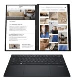 Notebook ASUS ZenBook Series DUO UX8406CA-PZ009W CPU Core Ultra U9-285H 2900 MHz 14" Touchscreen 2880x1800 RAM 32GB LPDDR5x SSD 2TB Intel Arc Graphics Integrated ENG Windows 11 Home Grey 1.65 kg 90NB14X1-M00820