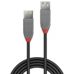 CABLE USB2 TYPE A 3M/ANTHRA 36704 LINDY