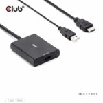 I/O adapteris DP į USB/HDMI, palaiko 4K120Hz ir 8K30Hz