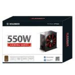 Power Supply XILENCE 550 Watts Efficiency 80 PLUS BRONZE PFC Active XN215