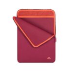 NB SLEEVE ANTISHOCK 14"/5223 BURGUNDY RIVACASE