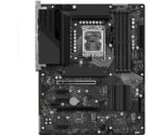 Motininė plokštė ASROCK Z790PGLIGHTNING, šoninis vaizdas su prievadų išdėstymu