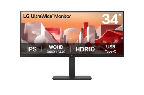 LG 34 colių LCD monitorius su 3440 x 1440 pikselių raiška