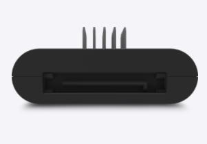 5a3b0761-33f5-432a-a252-07542b1890b4-1 USB 2.0 hub NZXT AC-IUSBH-M3, matomas iš šono su prijungtais kabeliais