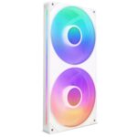 NZXT F280 RGB CORE aušintuvas su integruotais RGB šviesos efektais