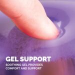 MOUSE PAD CRYSTAL GEL/PURPLE 9144104 FELLOWES