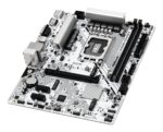 Mainboard ASROCK Intel B760 Express LGA1700 Micro-ATX Memory DDR5 Memory slots 2 2xPCI-Express 3.0 1x 1xPCI-Express 4.0 16x 1xM.2 1x15pin D-sub 1xHDMI 1xDisplayPort 1xAV-In 1xAV-out 1xMicrophone 2xUSB 2.0 3xUSB 3.2 1xUSB-C 1xRJ45 B760M-HDV/M.2