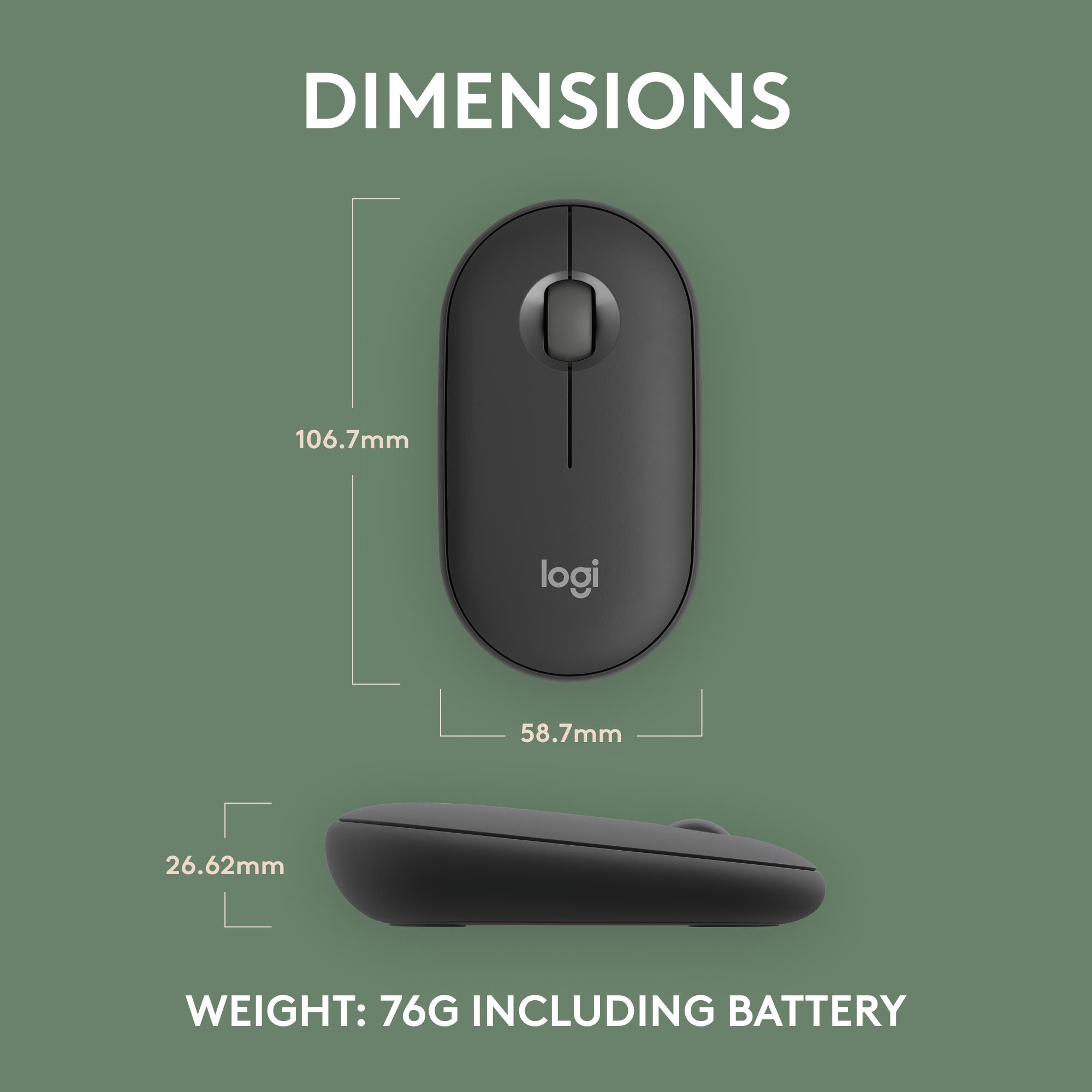 5bdf3794-4b66-4ce2-8193-c26a26ce8ddd MOUSE USB OPTICAL WRL M350S/BLACK 910-007015 LOGITECH