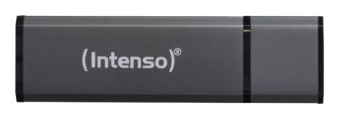 Atminties įrenginys Intenso 16GB su USB2 jungtimi, antracito spalvos
