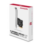 SSD ACC I/O CONTROLLER PCIE/SATA 6G PCES-SA4X4 AXAGON