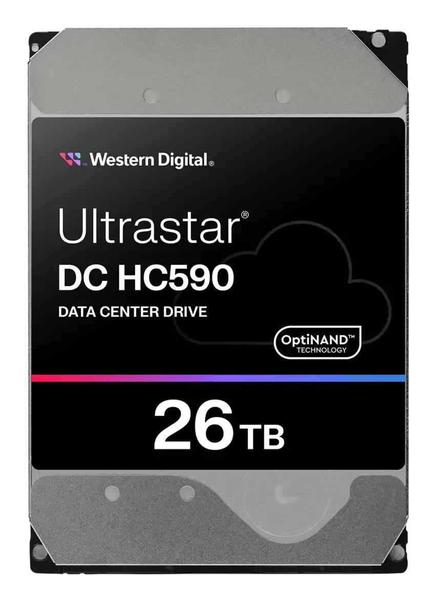 5e5f6d3d-202b-4b24-b356-88ee0459bbf0 HDD WESTERN DIGITAL ULTRASTAR Ultrastar DC HC590 WUH722626ALE6L4 0F65672 26TB SATA 3.0 512 MB 7200 rpm 3,5" 0F65672