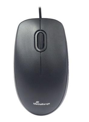 5f47a4d1-4ada-436e-9032-3354546d0cf3 MediaRange MROS212 USB optinė pelė, juoda, 3 mygtukai
