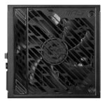 Maitinimo blokas MSI MPG A1000GS PCIE5, šoninis vaizdas su jungtimis