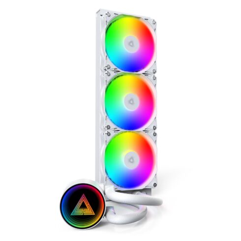 CPU aušintuvas Montech LightFlow ARGB 360 (W) su RGB apšvietimu