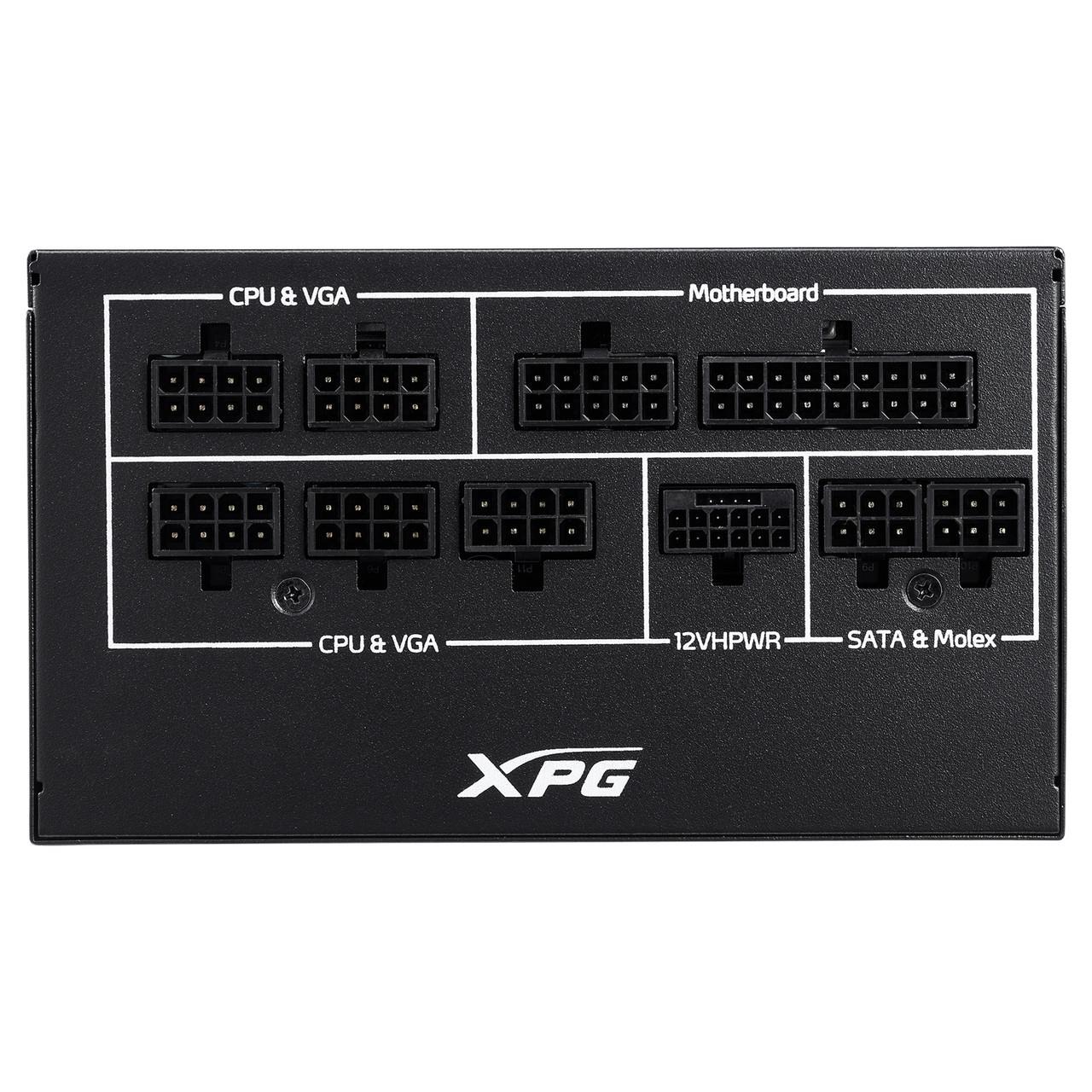 5fd6339e-4c58-4f3a-9ed6-4f89bc295c54 Power Supply ADATA XPG CORE REACTOR II 850 Watts Efficiency 80 PLUS GOLD COREREACTORII850G-BKCEU
