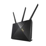 ASUS 4G-AX56 belaidis maršrutizatorius su 1800 Mbps ir 4 antenomis