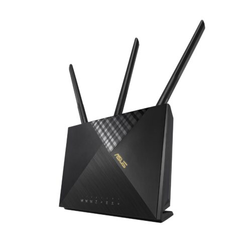 ASUS 4G-AX56 belaidis maršrutizatorius su 1800 Mbps ir 4 antenomis