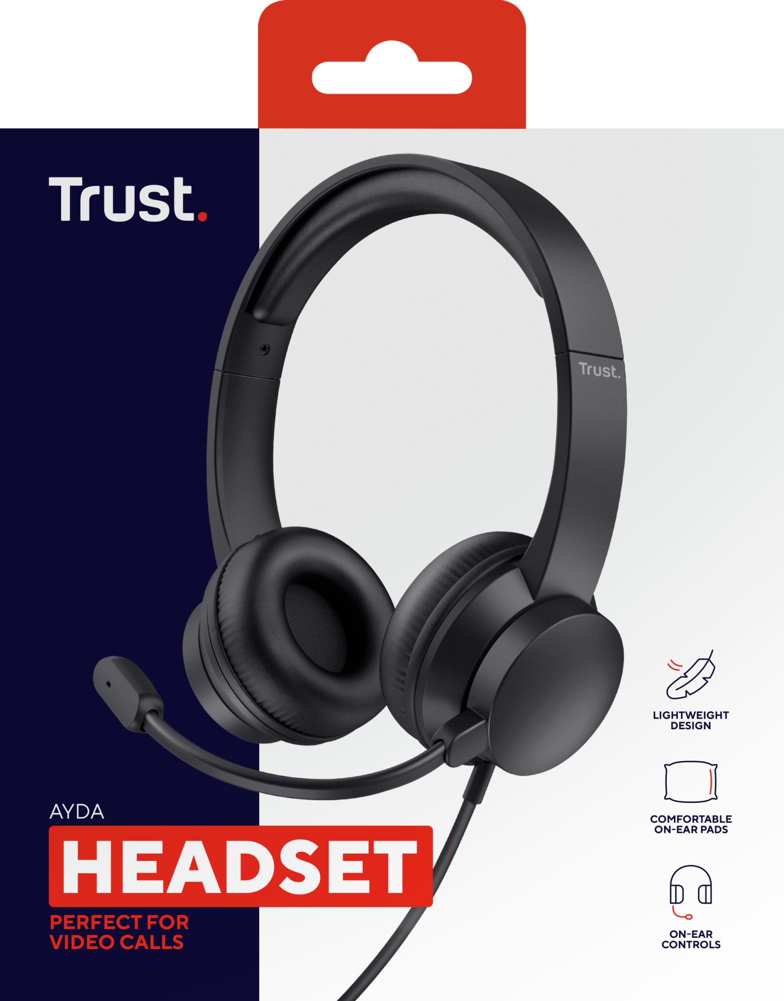 61a41387-e115-4ef6-afcc-560b43454a35 HEADSET AYDA PC 3.5MM/25087 TRUST