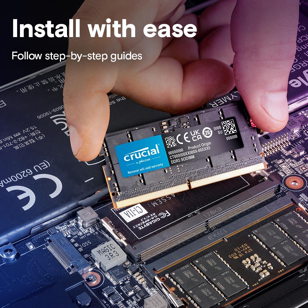 61dba9e3-dcf4-4c2f-9b43-ac77a906140c NB MEMORY 64GB DDR5-5600/SO CT64G56C46S5 CRUCIAL (Atnaujinta)