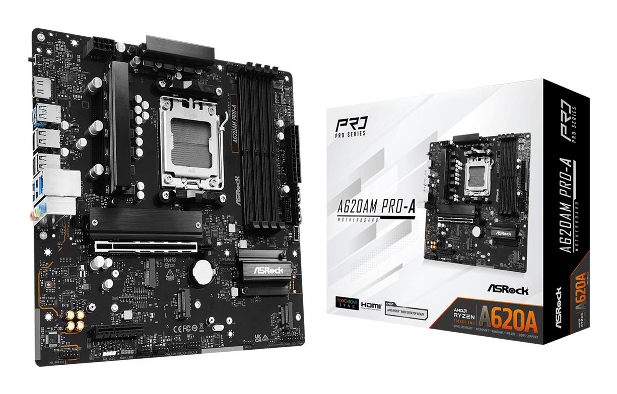 624232d5-1b09-41a5-96ba-bf8324d0a3ee ASROCK A620A SAM5 Micro-ATX motininė plokštė su DDR5 atmintimi
