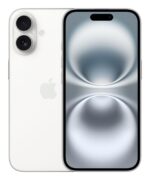 iPhone 16 su 128GB atminties, baltas