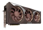 Vaizdo plokštė ASUS NVIDIA GeForce RTX 5080, šoninis vaizdas su jungtimis