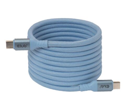 CABLE USB-C TO USB-C 2M/MAGNETIC BLUE CAC-3030 CLUB3D