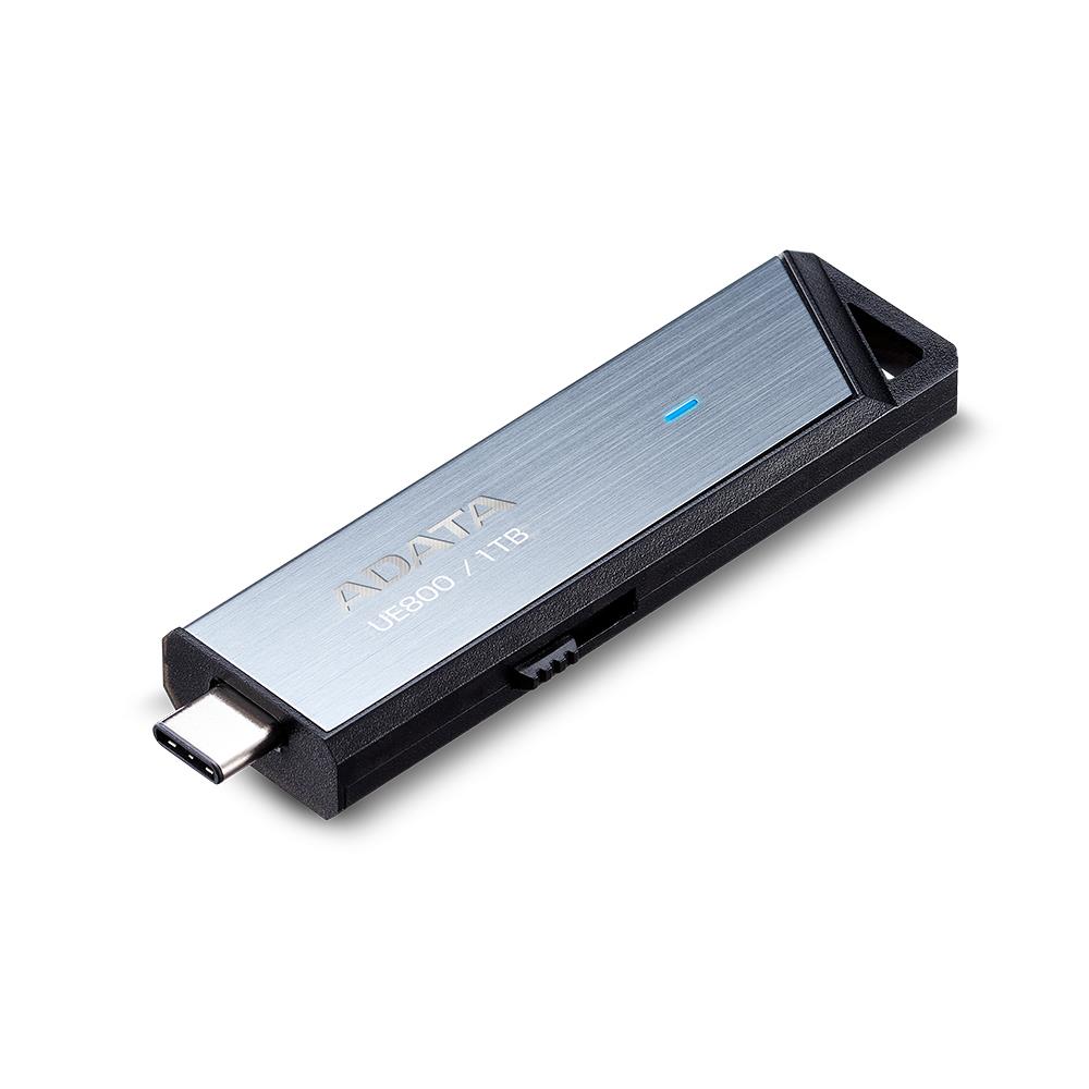 654baf54-ea01-477d-92ae-96907612ee73 USB-C atminties įrenginys Adata UE800, šoninis vaizdas