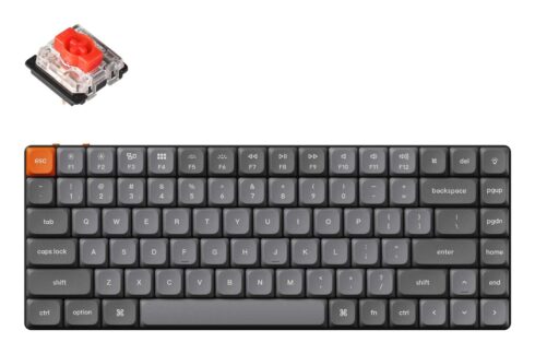 Klaviatūra Keychron K3 Max RGB, 75% išdėstymas, juoda