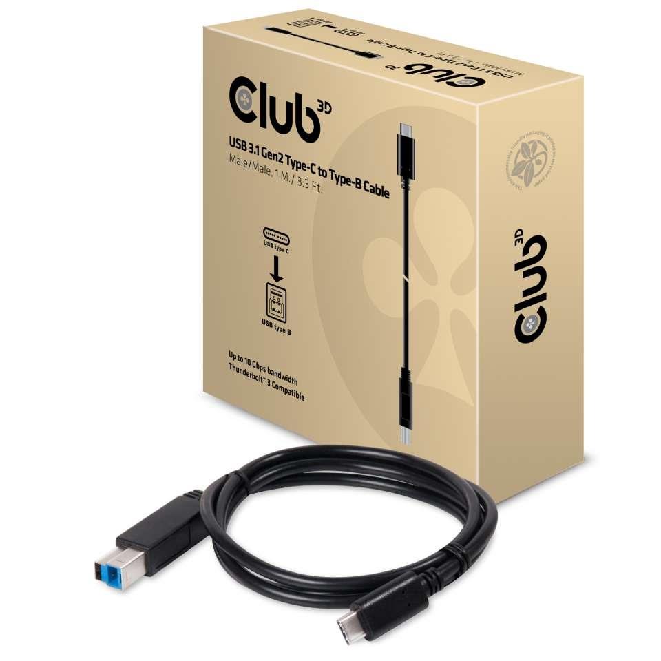 6627a638-e9e8-45bc-ba16-e51219716ff9-1 CABLE USB-C TO USB3.1 1M/M/M CAC-1524 CLUB3D