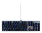 KEYBOARD GS101 BLACK/SILVER/MRGS101-UK MEDIARANGE