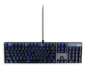 66457ad1-2a91-449c-ac1c-39f5fa90c01a KEYBOARD GS101 BLACK/SILVER/MRGS101-UK MEDIARANGE
