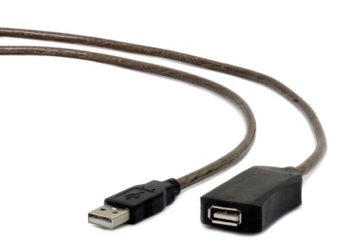 USB 2.0 aktyvus pratęsimo laidas 5m, modelis UAE-01-5M