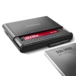 SSD adapteris AXAGON ADSA-CC su USB-C ir 10Gbps greičiu