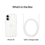 MOBILE PHONE IPHONE 16/128GB WHITE MYE93 APPLE