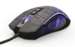 MOUSE USB OPTICAL GAMING/BLACK MUSG-RGB-01 GEMBIRD
