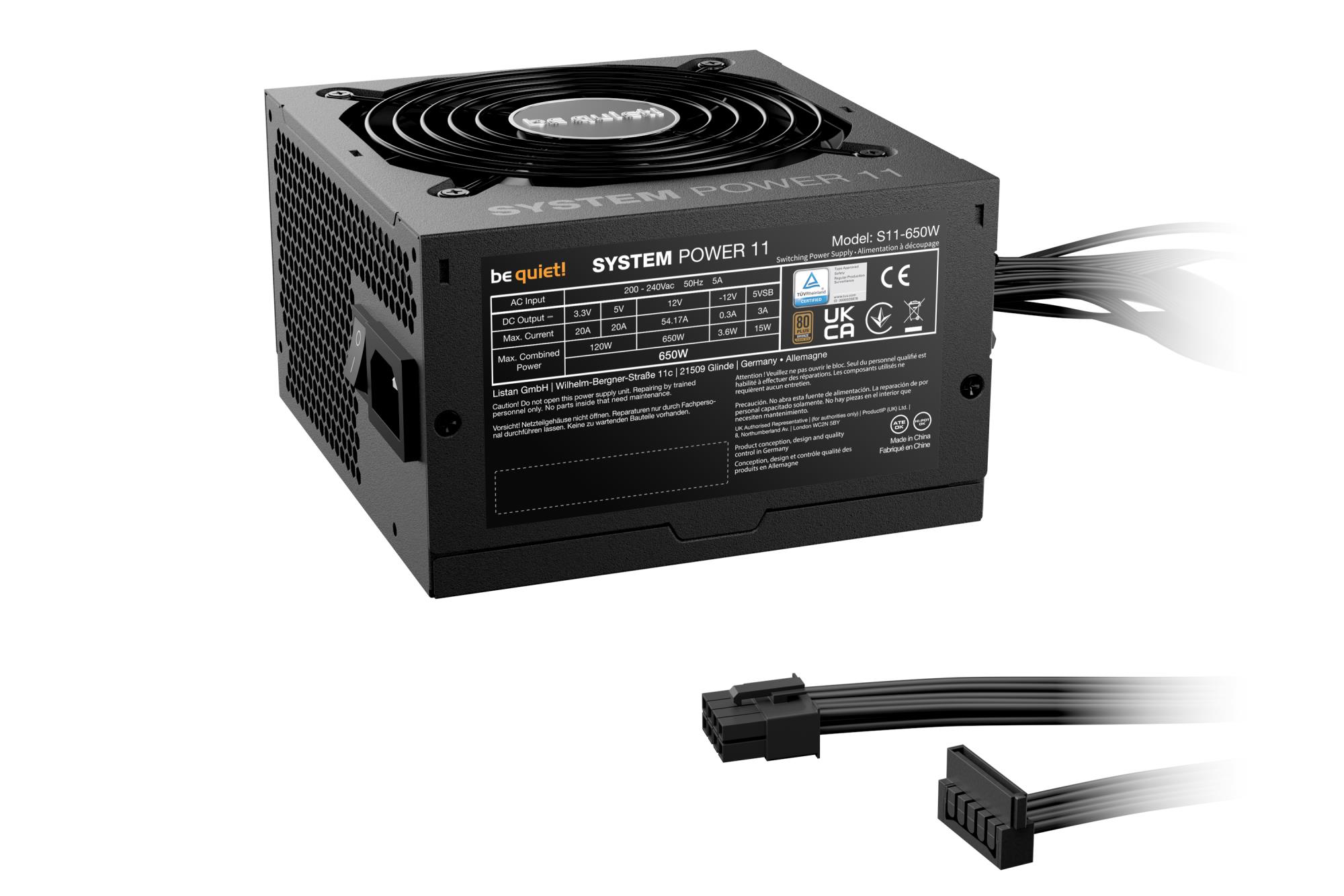 685751c7-1e09-42f7-a0e1-14baa97475ab-1 Maitinimo blokas BE QUIET ATX 650 W su temperatūros kontroliuojamu ventiliatoriumi