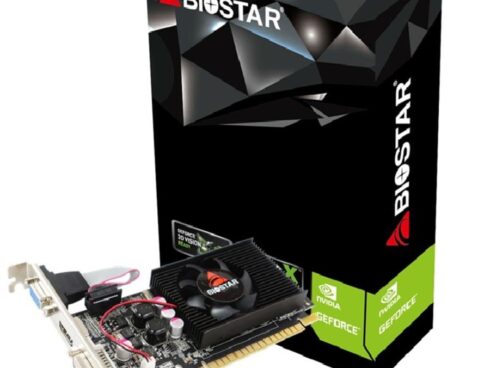 Graphics Card BIOSTAR NVIDIA GeForce GT 610 700 MHz 2 GB GDDR3 64 bit PCI Express x16 2.0 Active VN6103THX6